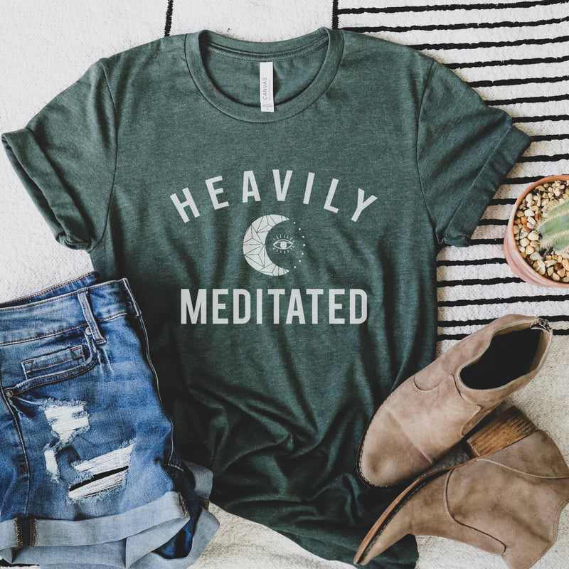 Women's Yoga T-Shirt - Mandala/Green