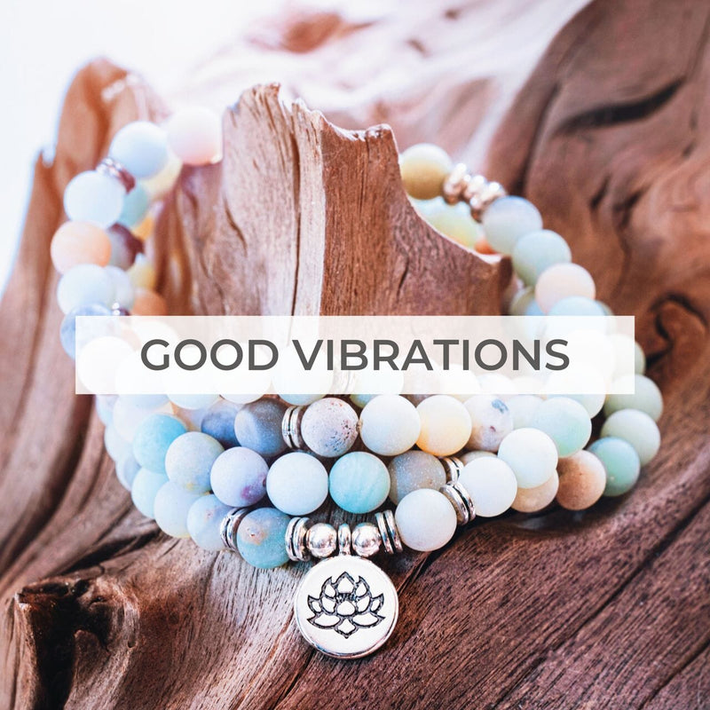 Good Vibrations Wrap Bracelet – Pink Mango