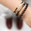 11:11 womens gold cuff bangle bracelet with 2 secret message beaded wish bracelets 