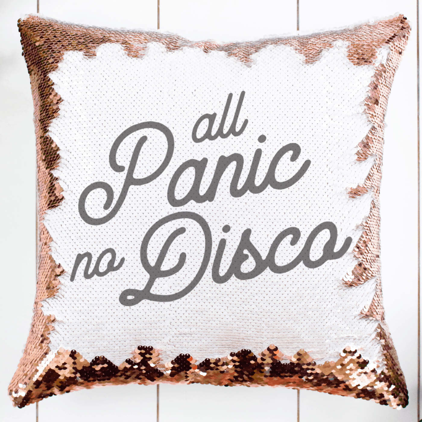 Panic at the shop disco pillow case