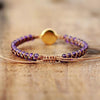 Purple Prose Amethyst Bracelet