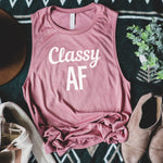 Classy AF Muscle Tank