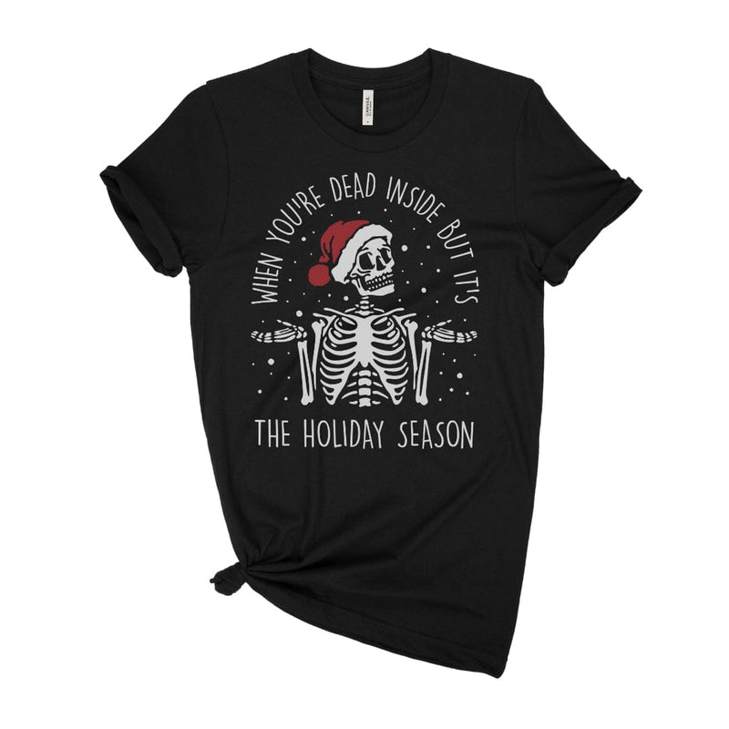 Dead Inside Holiday Graphic Tee