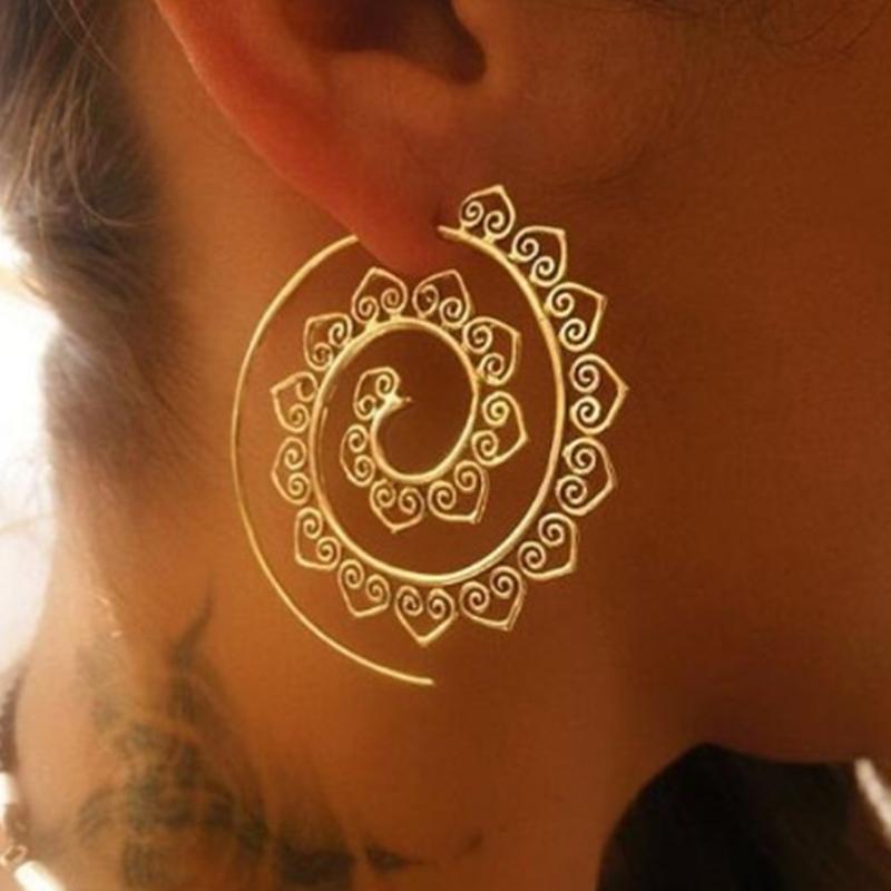 Gypsy Swirl Threader Earrings