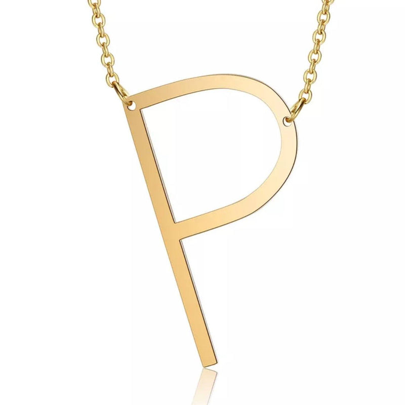 Initial Here Pendant Necklace